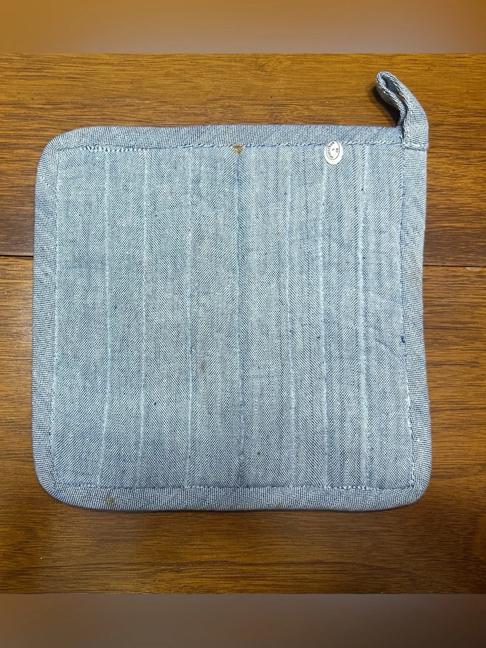 Hanukah pot holder and tea towel set
